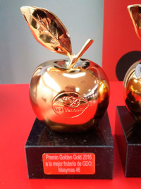 Manzanas Val Venosta presenta en Espaa su nueva imagen y entrega sus Premios Golden Gold a las mejores fruteras del pas