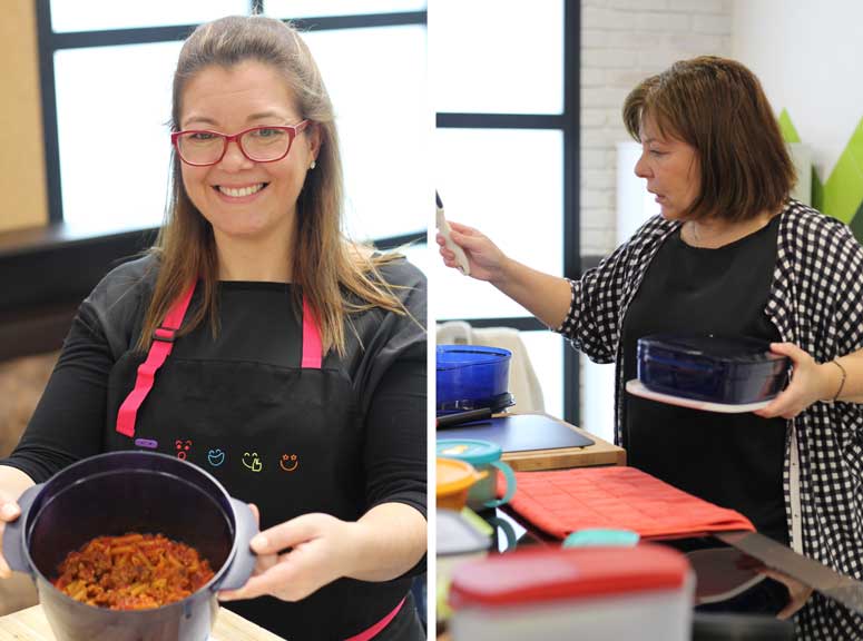 Batch cooking con Tupperware