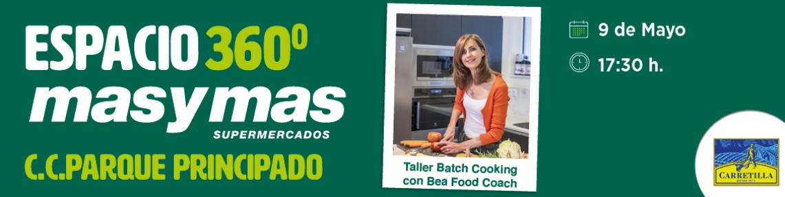 Taller Batch Cooking con Bea Food Coach