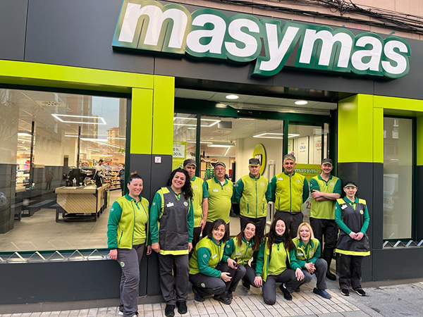 masymas inaugura un nuevo supermercado en Gijn bajo el modelo de tienda sostenible