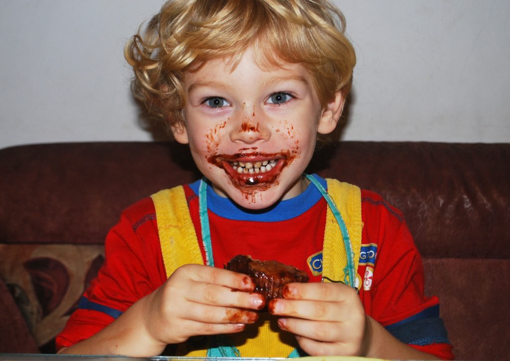 chocolate niño