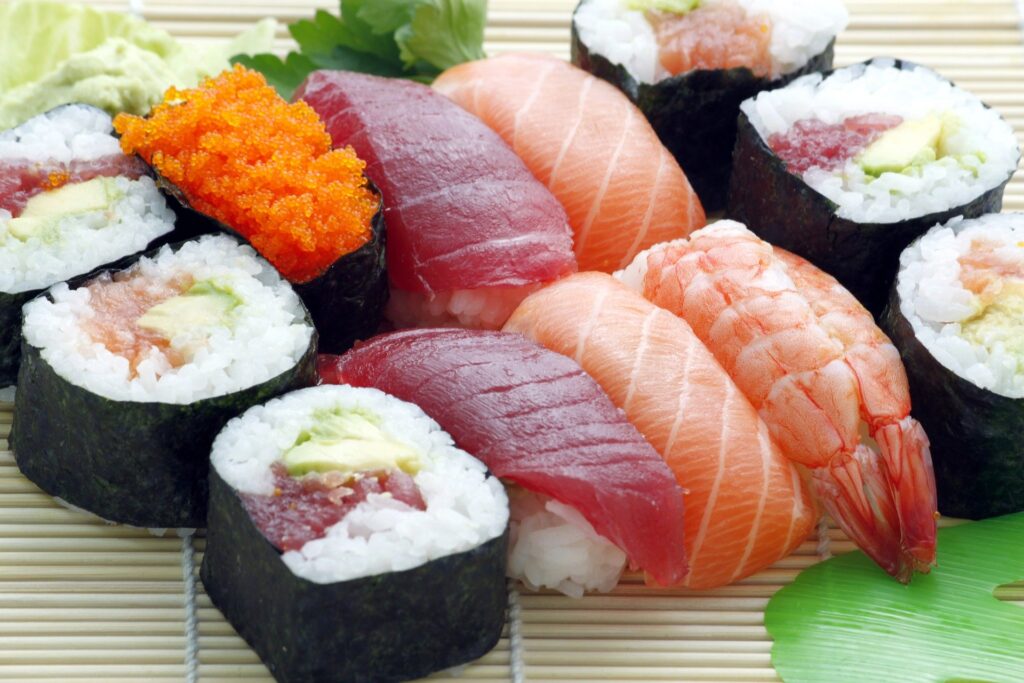 sushi japonés